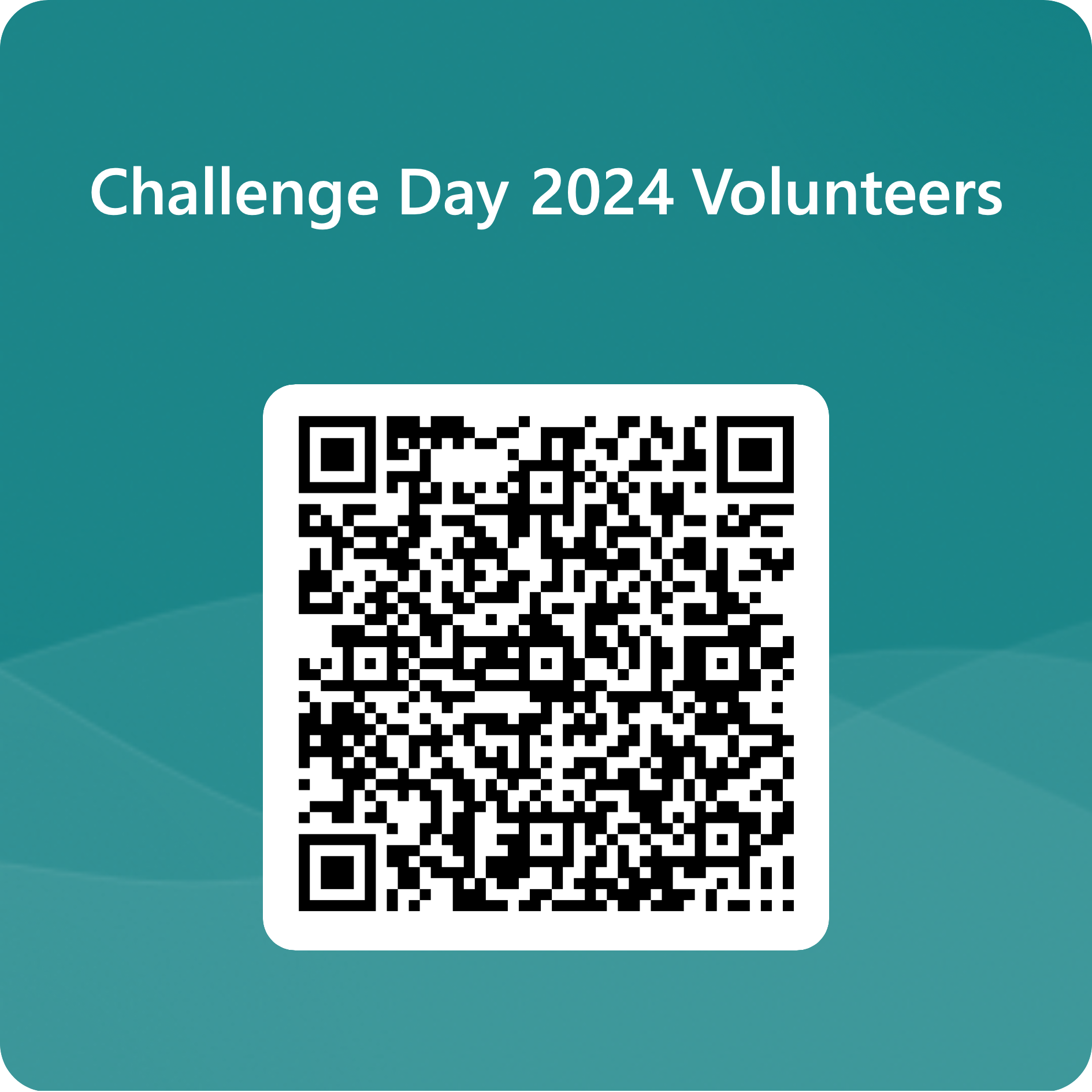 QR code for Volunteering